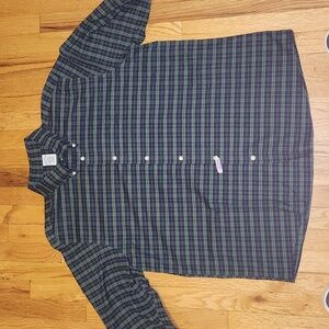 Brooks Brothers XL non-iron stretch 95%cotton 5%spandex regular fit button-down.